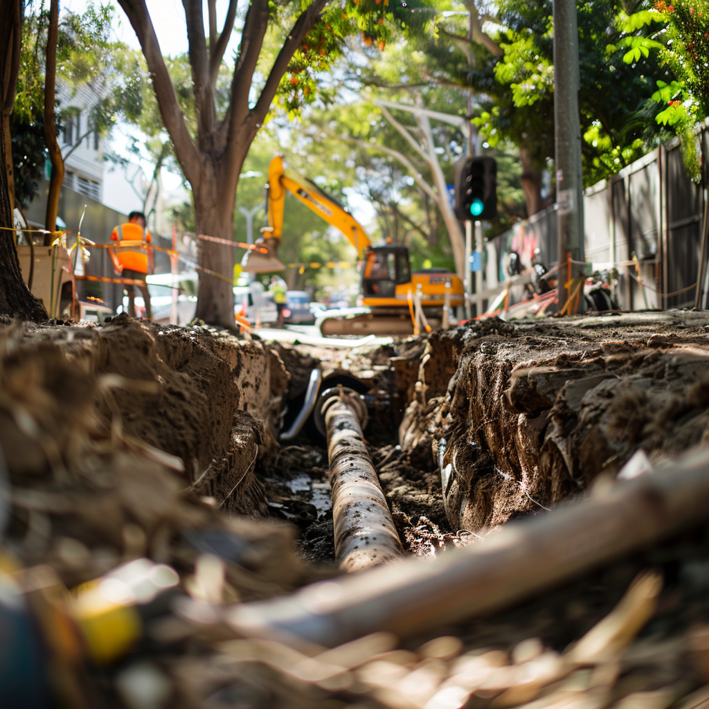 Expert excavation and pipe installation for reliable residential plumbing.